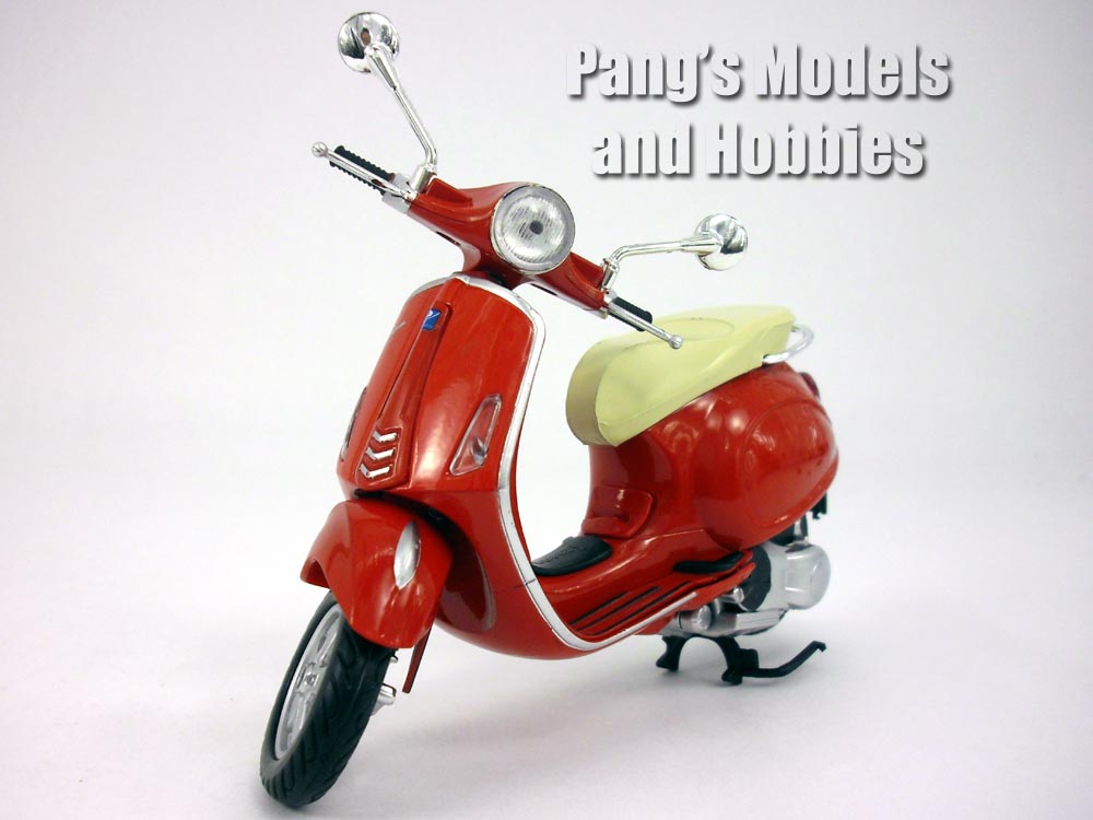 Motorcycle Model Toy Scale, Diecast Motorcycle Vespa
