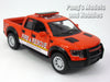 Ford F-150 SVT  Red Raptor Fire and Rescue 1/46 Scale Diecast Model by Kinsmart