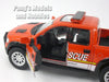 Ford F-150 SVT  Red Raptor Fire and Rescue 1/46 Scale Diecast Model by Kinsmart