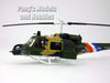Bell UH-1 UH-1F Iroquois - Huey Gunship 1/72 Scale Assembled and Painted Plastic Model by Easy Model