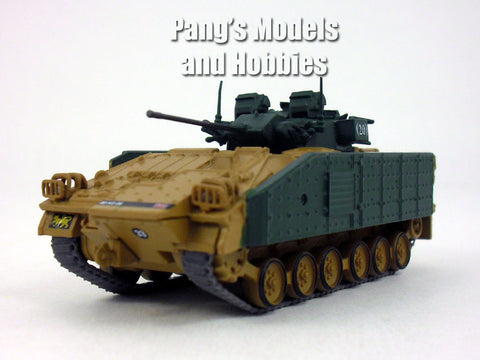 MCV-80 Warrior Tracked Armored Vehicle 1/72 Scale Die-cast Model by Eaglemoss