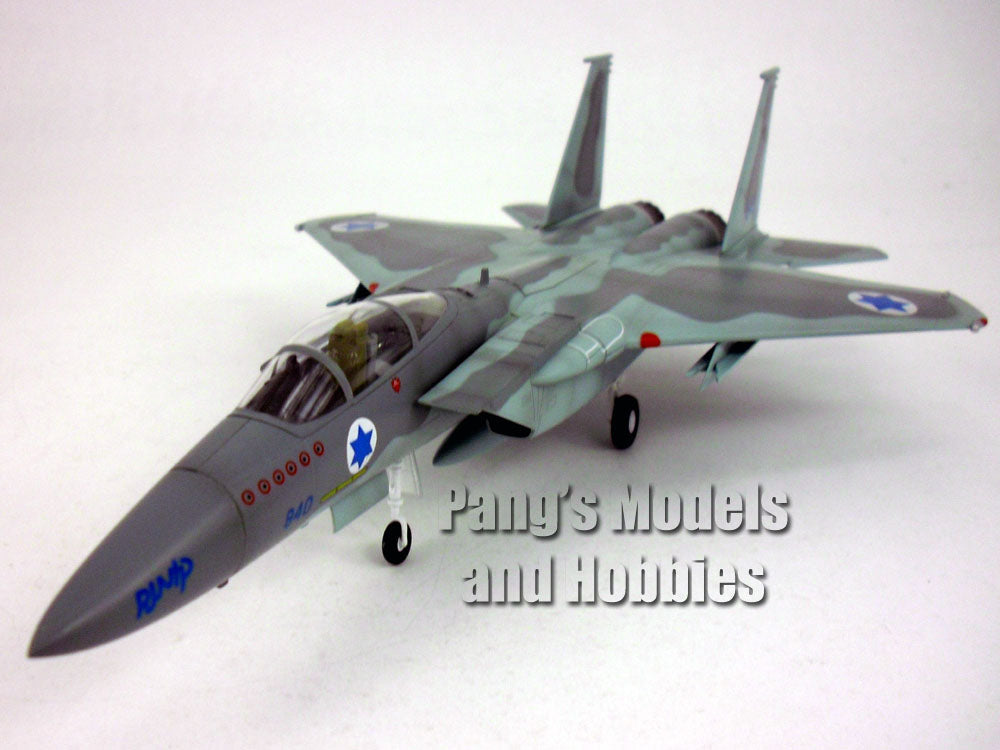 McDonnell Douglass F-15 (F-15C) Israel IDF 1/72 Scale Assembled and Painted Plastic Model by Easy Model