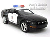 Ford Mustang GT 2005 - Police - 1/36 (5 inch long) Scale Diecast Metal Model by Kinsmart