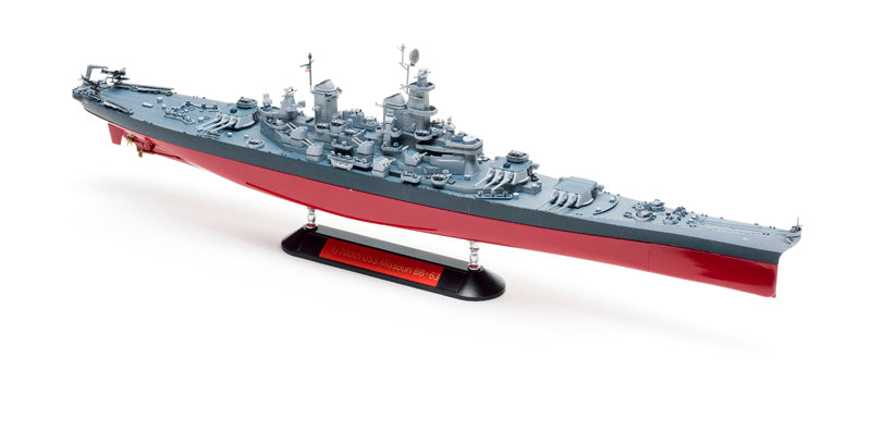 Iowa Class Battleship USS Missouri BB-63 - US NAVY Scale Plastic Model Kit - ASSEMBLY REQUIRED - by Academy