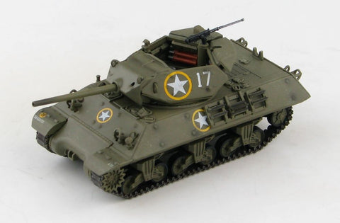 M10 M-10 Tank Destroyer - 601st Bttn Italy - US ARMY - 1/72 Scale Diecast Model by Hobby Master