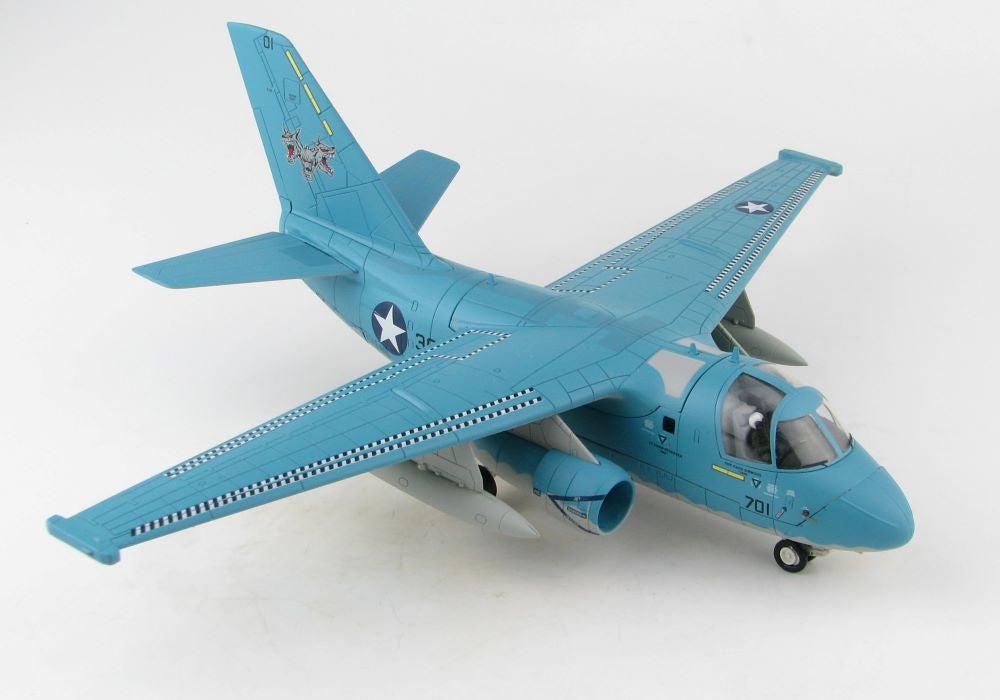  USN S-3A Viking VS-28 Hukkers, AE707, USS Forrestal  Diecast Model 1:72 Scale
