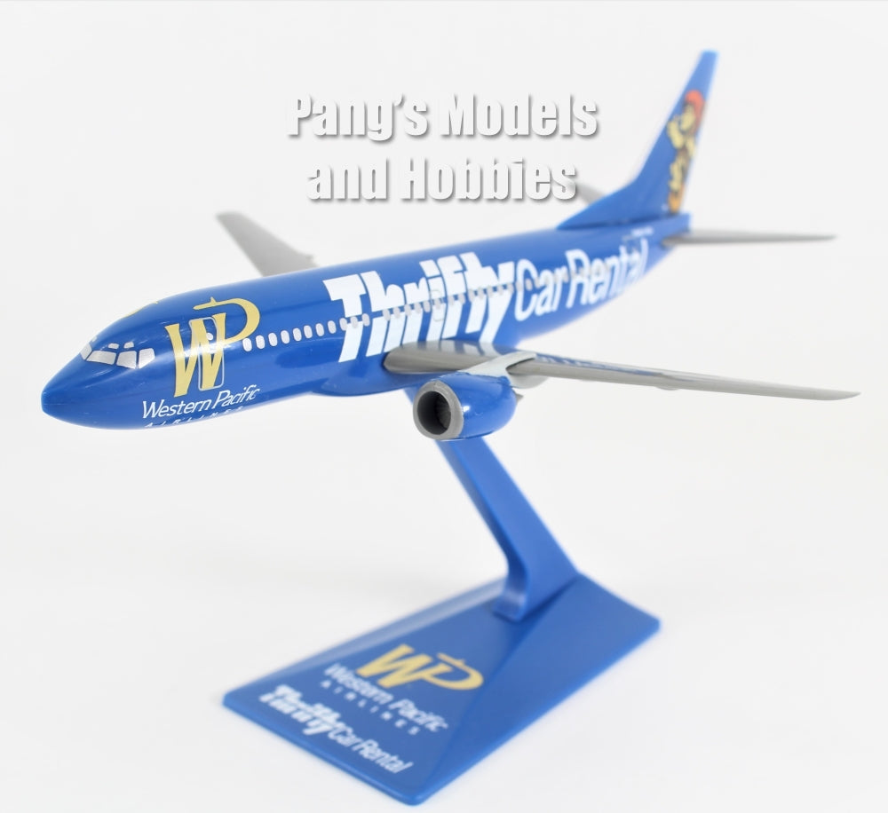 Boeing 737-300 (737) Western Pacific Airlines "Thrifty Car Rental" - 1/200 Scale Model by Flight Miniatures