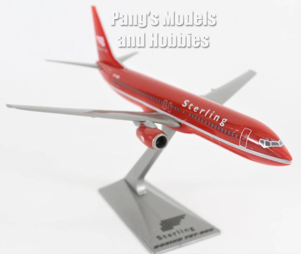 Boeing 737-800 (737) Sterling Airlines - Red - 1/200 Scale Model by Flight Miniatures