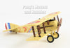 SPAD S.VII 1916 WWI Biplane French Fighter 1/72 Scale Diecast Metal Model by Amercom