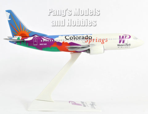 Boeing 737-300 (737) Western Pacific Airlines - Colorado Springs" - 1/200 Scale Model by Flight Miniatures