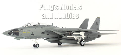 Grumman F-14 (F-14D) Tomcat VF-213 "Black Lions"  1/72 Scale Assembled and Painted Model by Easy Model