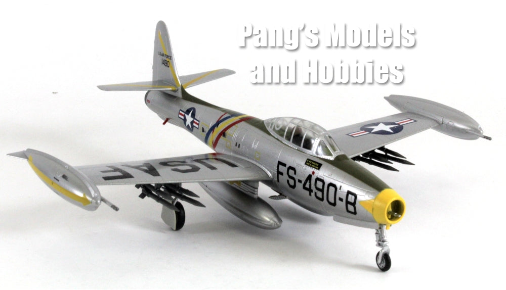 Easy Model USA F-84E 51-490 523 FES LtCol 1/72 飛行機仕上げ飛行機