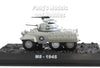 M8 Greyhound Light Armored Car - US ARMY 1945 - 1/72 Scale Diecast Metal Model by Amercom