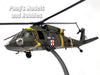 Sikorsky UH-60 Blackhawk (Black Hawk) ARMY 377th Medical Company, South Korea 2007 - 1/72 Scale Diecast Metal Model by Air Force 1