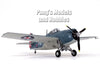Grumman F4F Wildcat VF-3 USS Lexington 1/72 Scale Assembled and Painted Plastic Model by Easy Model