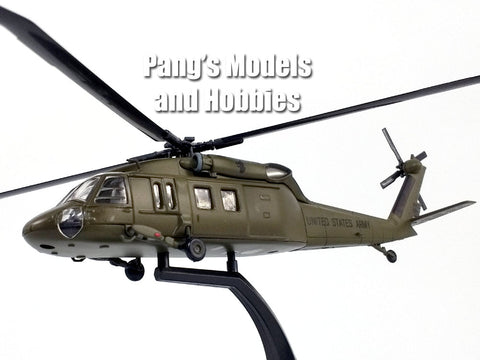 Sikorsky UH-60 Blackhawk Black Hawk - US ARMY - 1/72 Scale Diecast Helicopter Model by Altaya