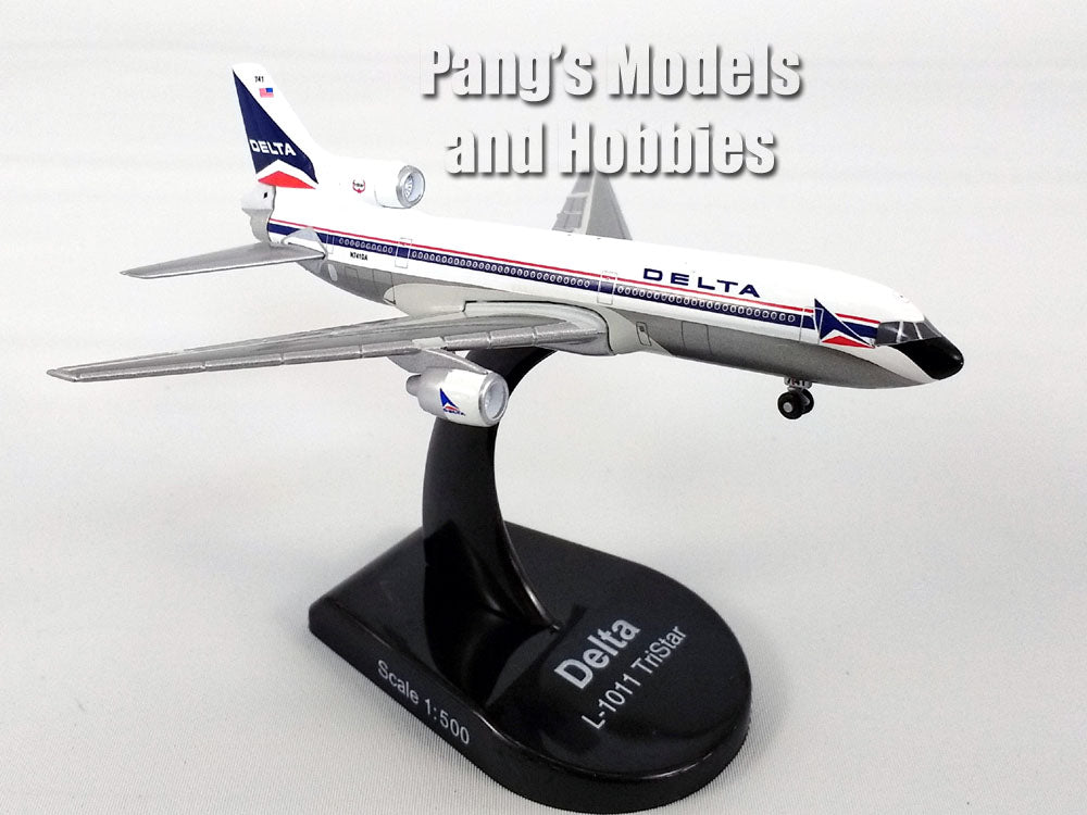 Lockheed L-1011 (L1011) TriStar Delta Airlines 1/500 Scale Diecast 