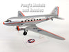 Douglas DC-3 American Airlines - Flagship Knoxville - 1/100 Scale Model by Flight Miniatures
