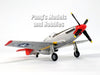 P-51D (P-51) Mustang - Red Tails - Tuskegee Airmen "Dutchess Arlene" 1/72 Scale Assembled and Painted Model by Easy Model