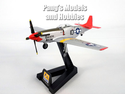 P-51D (P-51) Mustang - Red Tails - Tuskegee Airmen "Dutchess Arlene" 1/72 Scale Assembled and Painted Model by Easy Model
