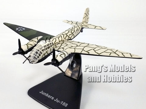 Junkers Ju-188 German Luftwaffe Bomber - 1/144 Scale Diecast Model by Atlas