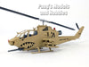 Bell AH-1 Cobra US ARMY - Sand Shark - 1/72 Scale Assembled and Painted Plastic Model by Easy Model