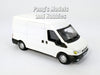 White Transit Van 1/43 Scale Diecast Metal Model by Cararama