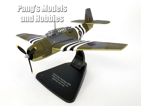 Grumman TBF Avenger Torpedo Bomber Royal Navy Fleet Air Arm - RAF - 1/72 Scale Diecast Metal Model by Oxford