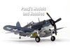F4U Corsair VF-17 Jolly Rogers Lt. Ike Kepford 1944 1/72 Scale Assembled and Painted Model by Easy Model
