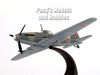 Ilyushin Il-10 "Beast" Soviet Ground Attack Airplane 1/72 Scale Diecast Metal Model by Oxford