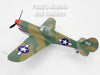 P-40 Warhawk AVG "Flying Tigers", China 1945 1/48 Scale Assembled and Painted Plastic Model by Easy Model
