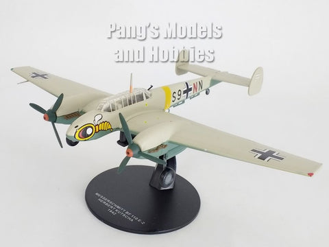 Messerschmitt Bf-110 (Bf-110E) German Bomber - Wespen - 1/72 Scale Diecast Metal Model by Atlas