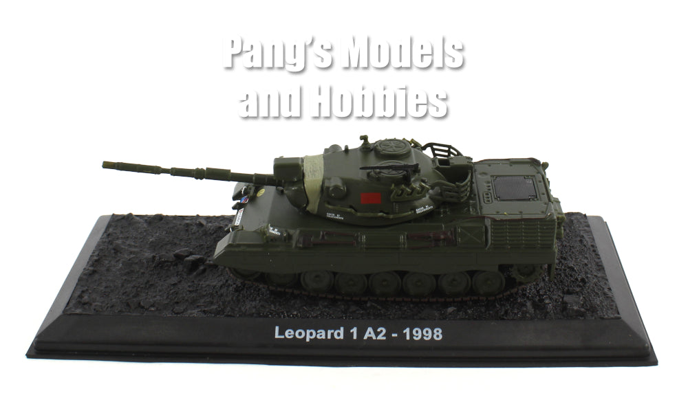 Yihe 1:72 Carro Armato Leopard 1 A1A1 Tedesco – Modello Finito Dipinto In Plastica - Foto 4