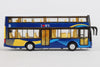 7.5 Inch MTA New York City Double Decker Bus 1/64 Scale Model