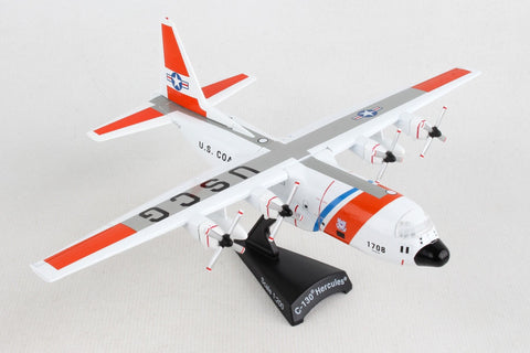 Lockheed C-130 Hercules US Coast Guard - USCG 1/200 Scale Diecast Metal Model by Daron