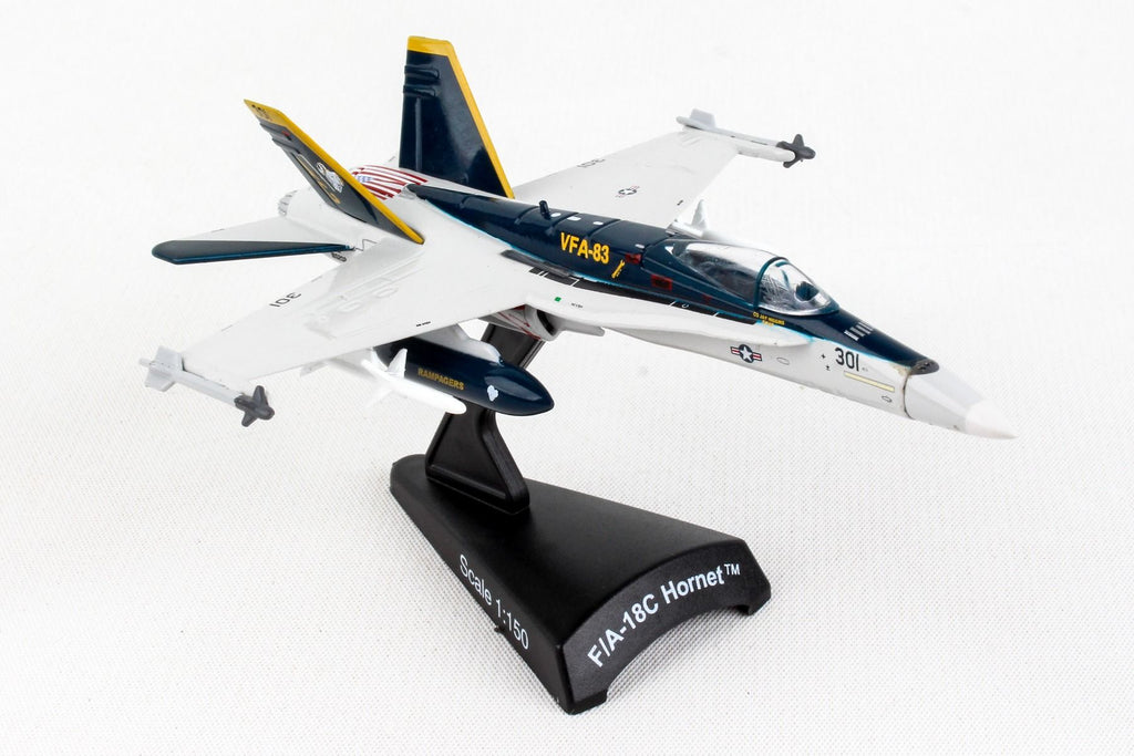 Boeing F/A-18C (F-18) Hornet VFA-83 Rampagers 1/150 Scale Diecast Metal Model by Daron