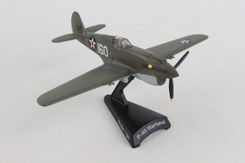 Curtiss P-40 Warhawk - #160 George S. Welch - Pearl Harbor - USAAF 1/90 Scale Diecast Metal Model by Daron