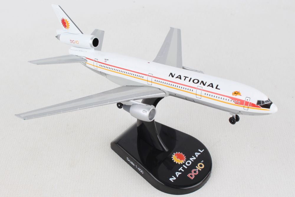 McDonnell Douglas DC-10 National Airlines 1/400 Scale Diecast Metal Model by Daron