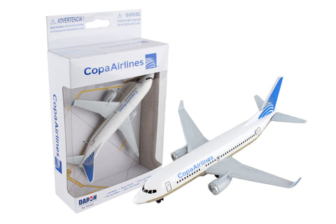 6 Inch Boeing 737 Copa Airlines 1/220 Scale Diecast Airplane Model by Daron (Single Plane)