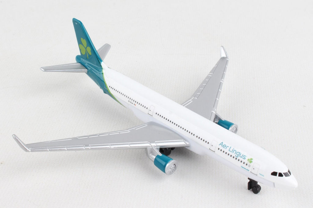 5.75 Inch Airbus A330 Aer Lingus 1/436 Scale Diecast Airplane 