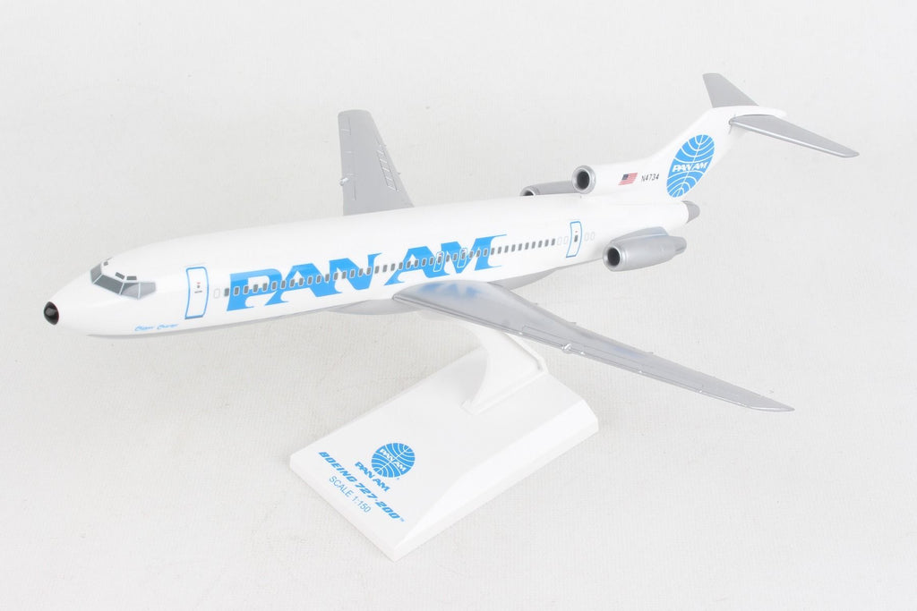Boeing 727-200 (727) PanAm, Pan Am, Pan American Airways 1/150 Scale Model by Sky Marks