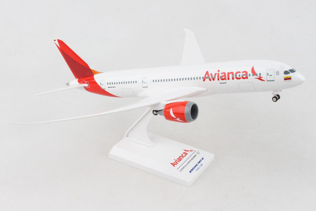 Boeing 787-8 (787) Avianca with Landing Gear 1/200 Scale by Sky Marks